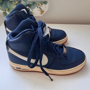 Nike Air Force 1 Blue and white